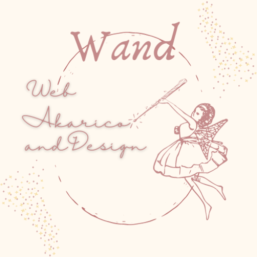 WAND（ワンド）-Akarico↔︎Web and Design-